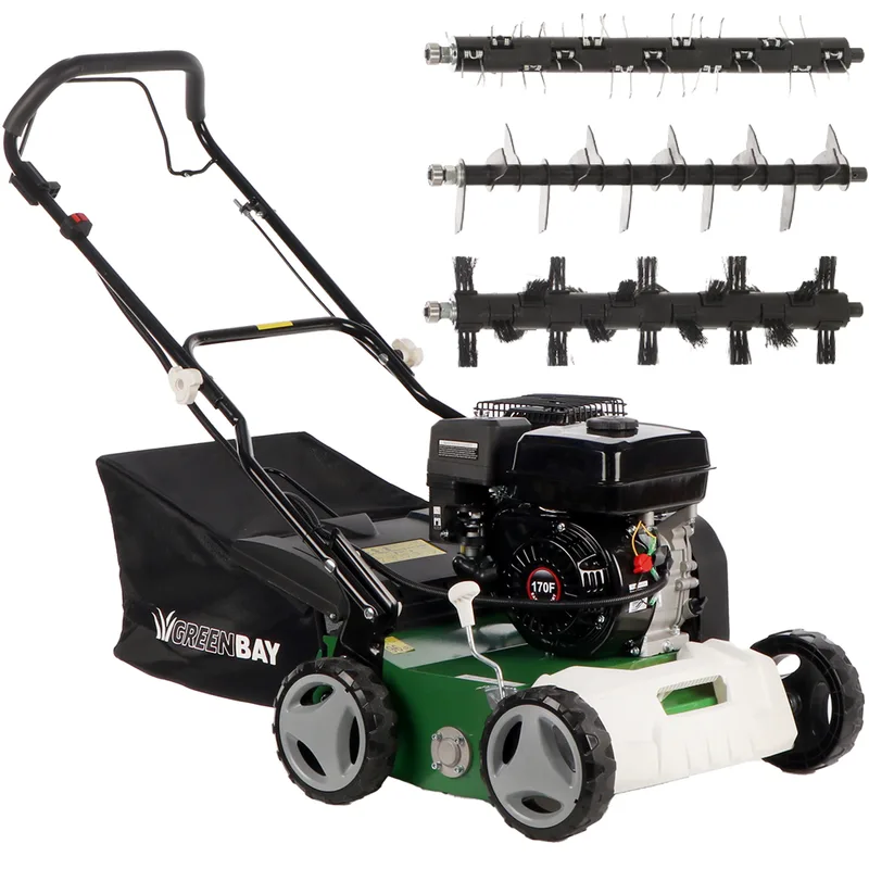 GreenBay PS 700-25 kit brosse - Scarificateur thermique polyvalent - Balayeuse