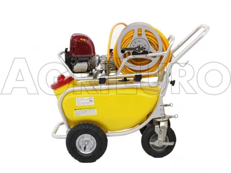 Pompe agricole thermique à chariot en aluminium GeoTech SP 550 4S ALU - 4 temps à essence