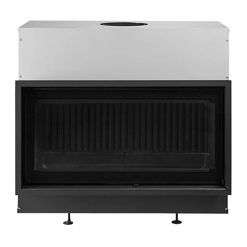 Dovre Vista 901C/V2 insert de cheminée à bois avec lamelles en fonte dans le foyer