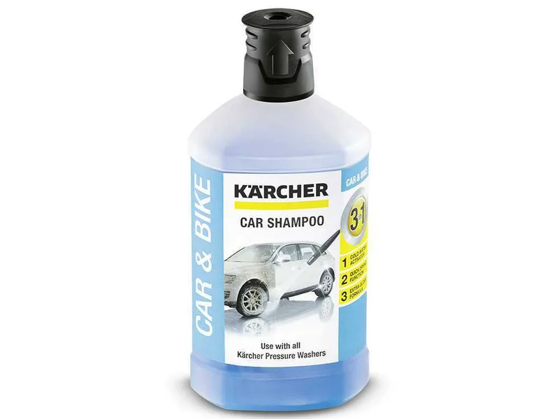Shampooing pour voitures et moto 3 en 1 - Compatible avec tous les modèles Kärcher