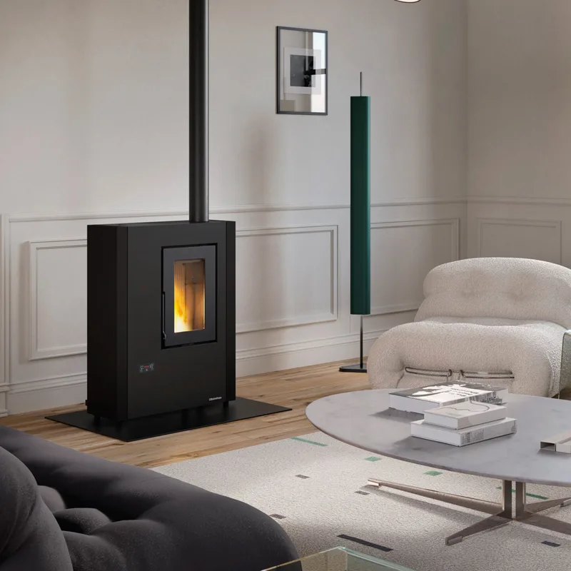 Extraflame Luisella 5.0 Maxi poêle à granulés noir
