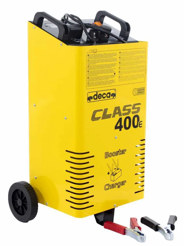 Deca class booster 400E - Chargeur de batterie/démarreur - sur chariot - monophasé - batteries 12-24V