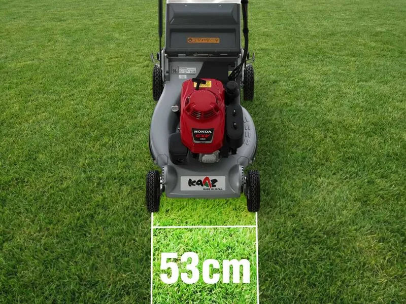 KAAZ LM 5360 HXA - Tondeuse à gazon thermique tractée - Honda GXV 160 - Largeur de coupe 53 cm - 2 vitesses