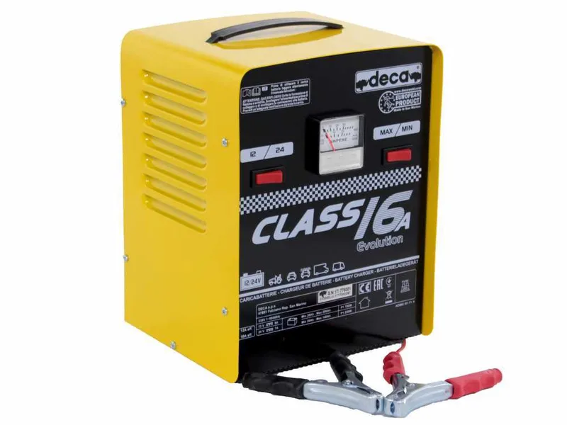 Deca CLASS 16A - Chargeur de voiture - portable - alimentation monophasée - batteries 12-24V