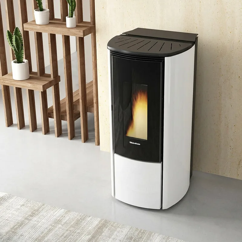 Extraflame Katia 9 5.0 Evo Poêle à granulés Evolution Line blanc
