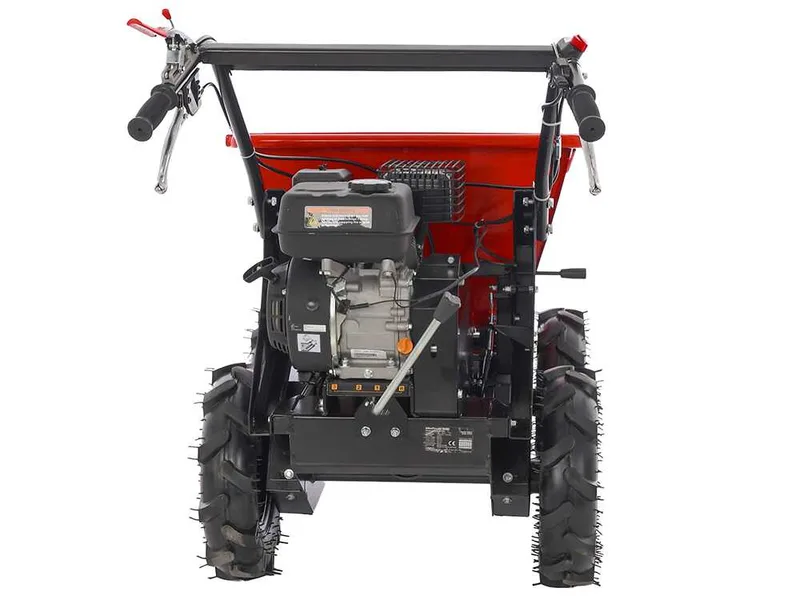 GeoTech Pro MiniTruck 500 - Brouette motorisée 4x4 avec moteur Loncin G200F