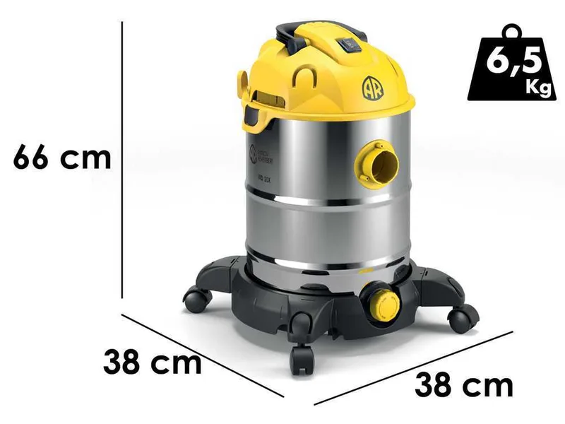 Annovi & Reverberi WD30X - Aspirateur eau et poussière - Multifonction - Souffleur - 1600 W
