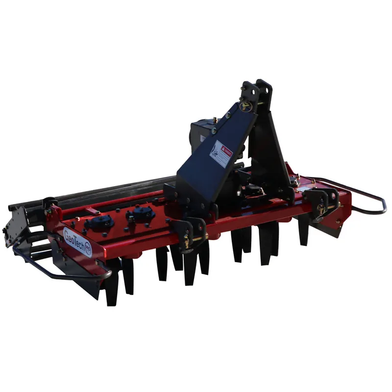Herse rotative GeoTech Pro ER 130 - largeur de travail 130 cm -12 lames Série légère