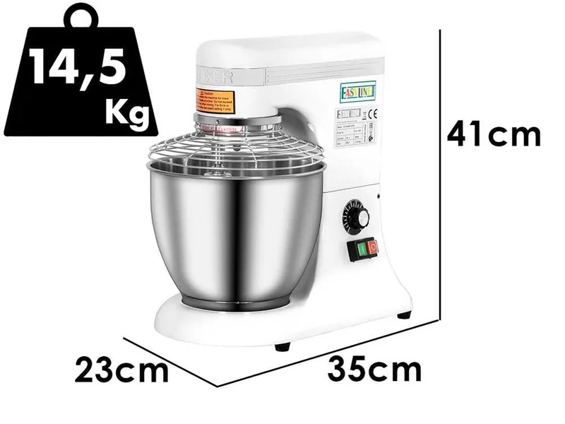 Fimar Easyline BH5 - Batteur mélangeur planétaire - Cuve de 4,7 litres