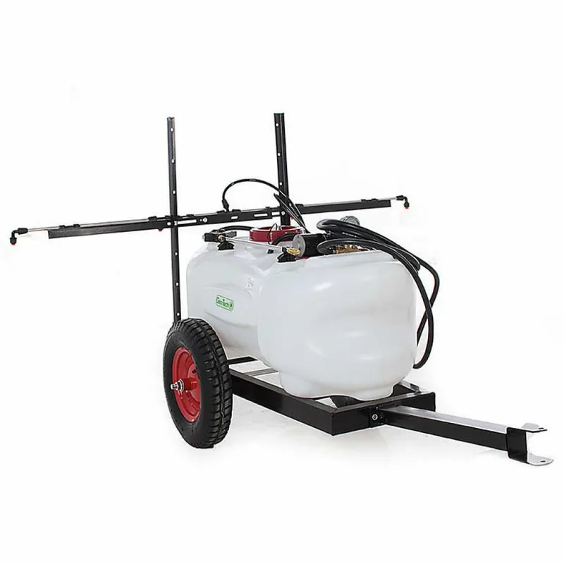 GeoTech CZ100D - Cuve de pulvérisation pour tracteur tondeuse - Pompe 12V - 100L