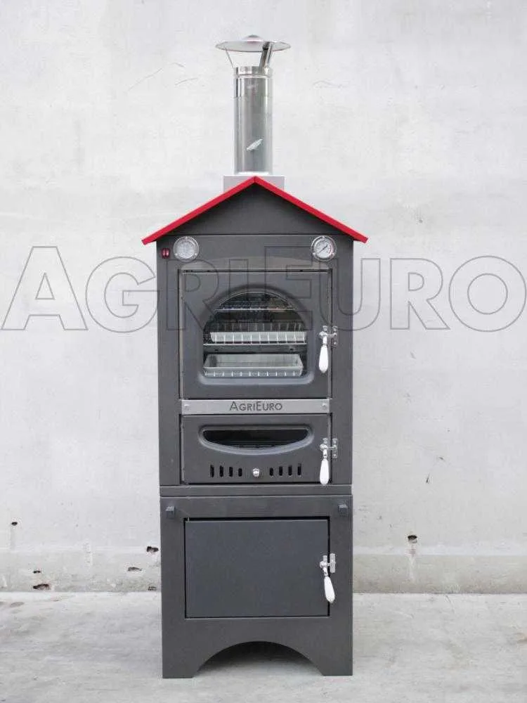 Agrieuro Minimus 50 EXT - Four à bois en acier d'extérieur - Ventilé
