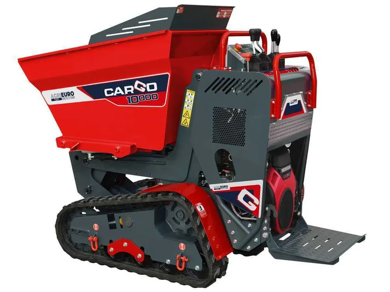 Brouette à moteur sur chenilles AgriEuro Top-Line CARGO J 10000 HED 4.0 avec joystick - Honda GXe630