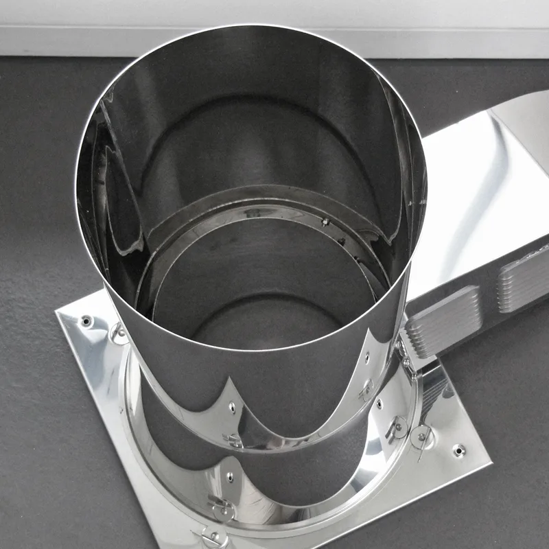 Ventilateur de fumées / Extracteur 200 mm avec plaque de base