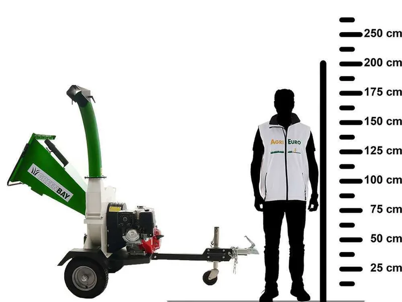 GreenBay GB-WDC 120 HE - Broyeur thermique professionnel - Moteur Honda GX390