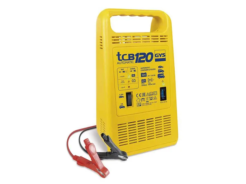 GYS TCB 120 - Chargeur automatique - Batteries 12 V de 20 à 120 Ah