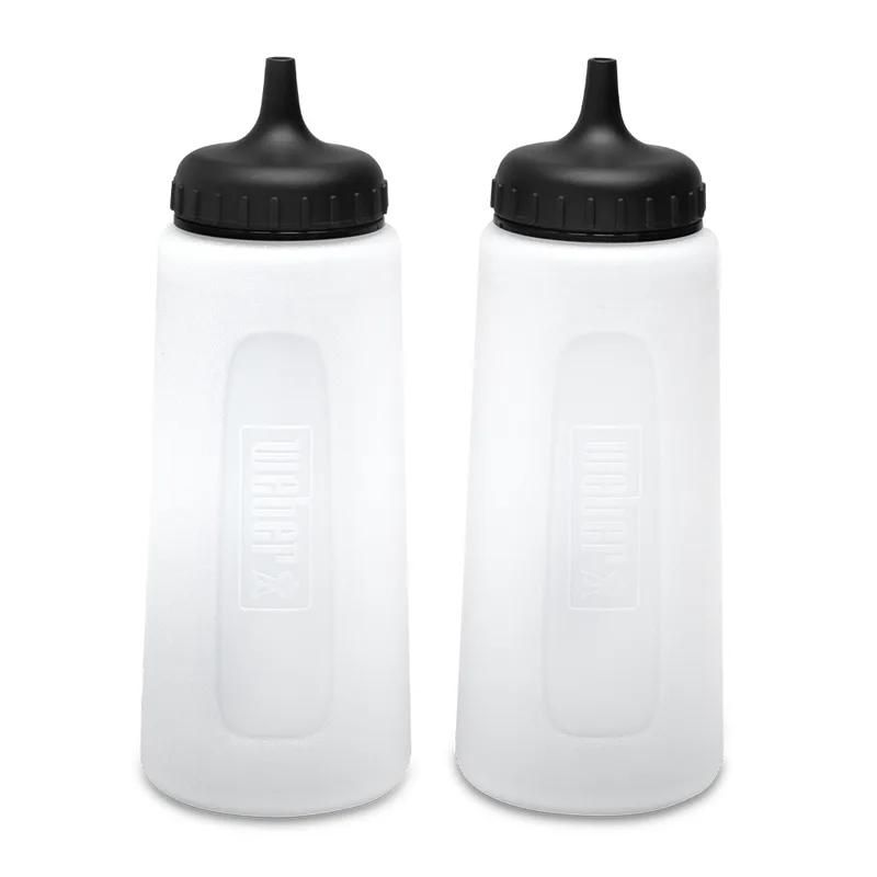 Lot de deux bouteilles doseuses Weber