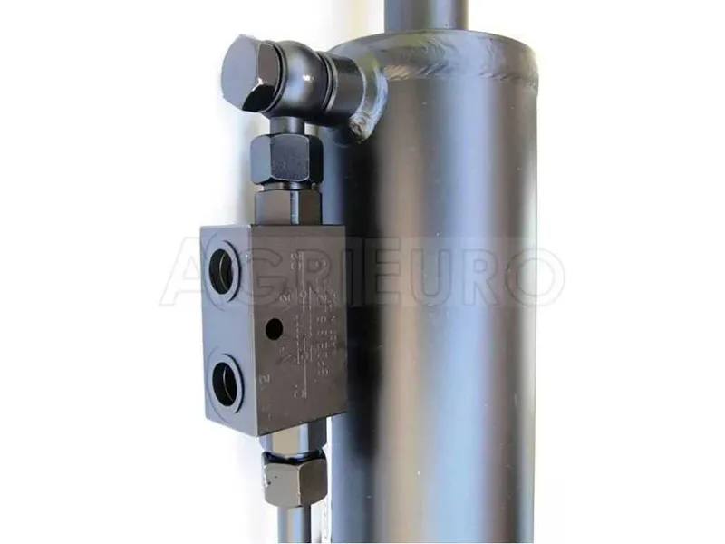 Troisième point hydraulique pour tracteur agricole 58 / 83 cm - tige 35 mm avec crochet