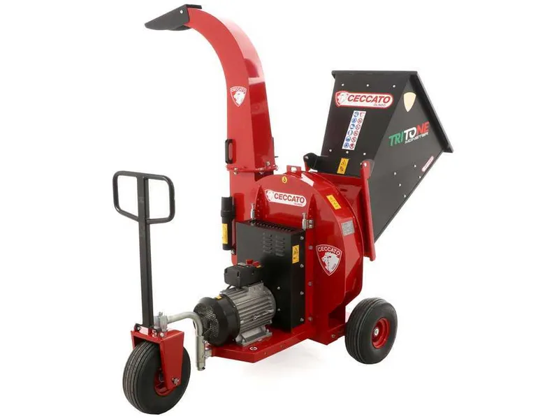 Ceccato Olindo Tritone Monster Electric - Broyeur de branches électrique - Triphasé - 12.5 CV