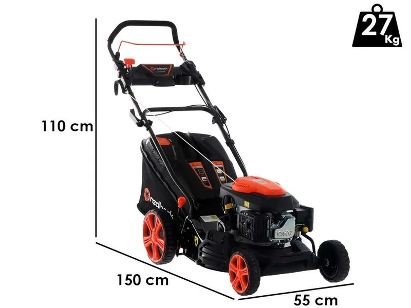 Tondeuse à gazon poussée Redback S463HY-T6 - 4 in 1 - Coupe de 45 cm