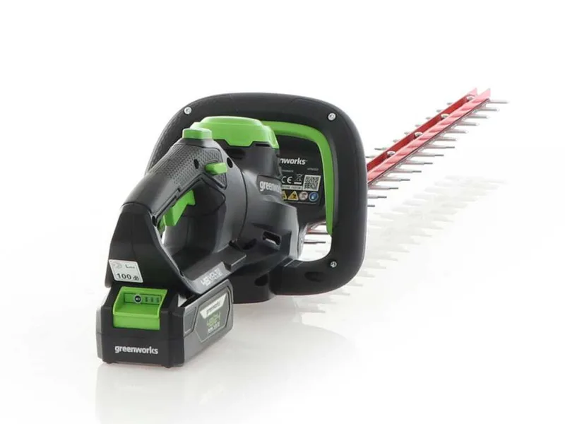 Greenworks G48HT - Taille-haie à batterie avec lame de 61 cm