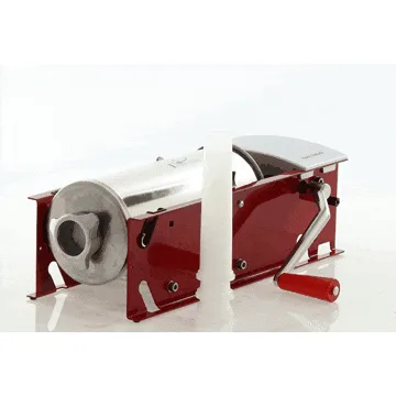 Tre Spade Mod. Star 8 Rouge - Poussoir à saucisse manuel 7 kg - 2 vitesses