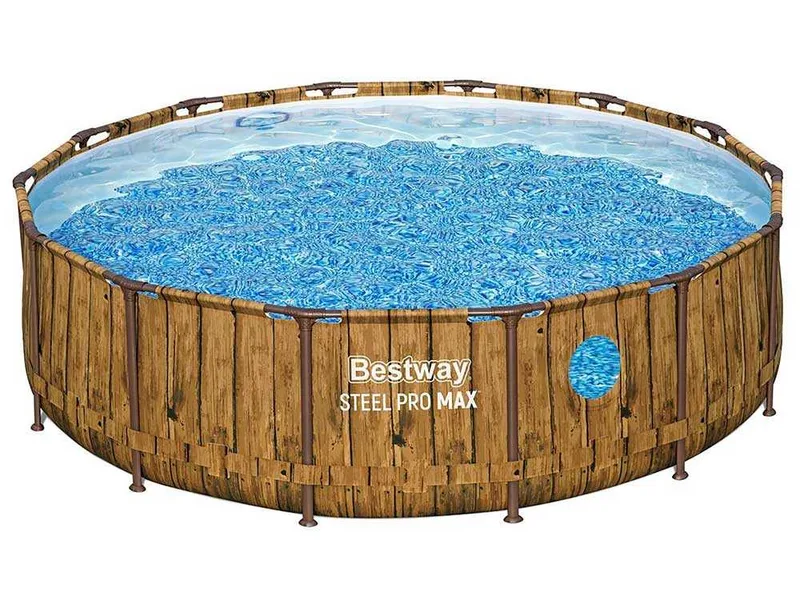Bestway Steel Pro Max Splashview 561JM - Ø427x107 cm - Piscine ronde