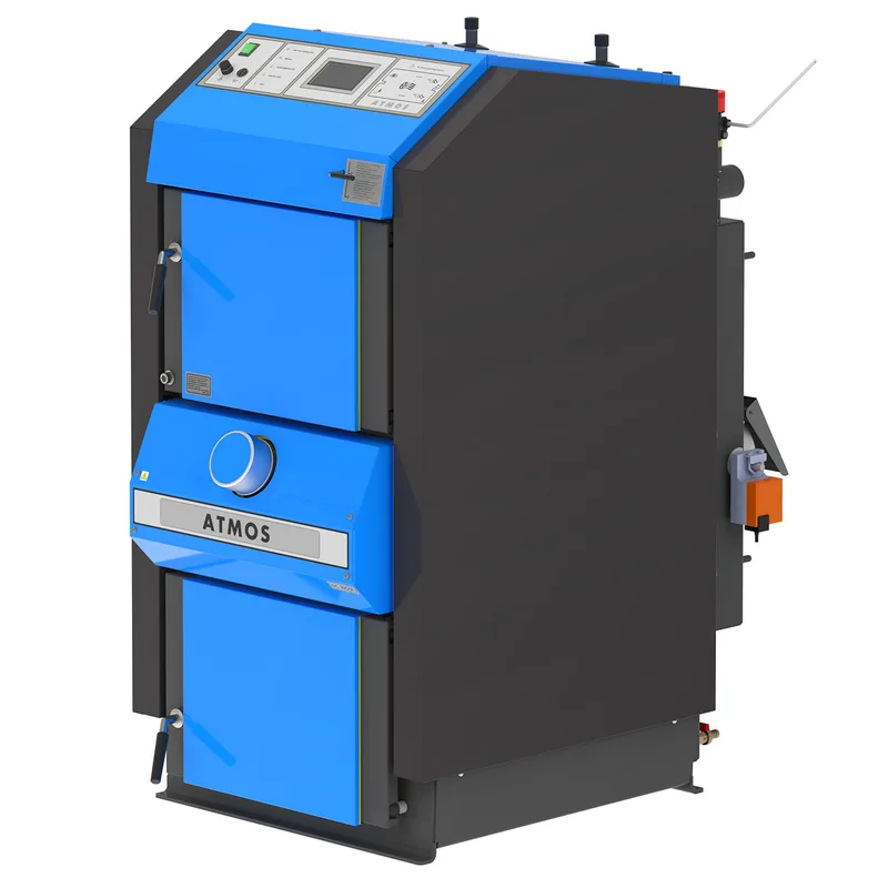 ATMOS chaudière à gazéification du bois DC 25 GSE Komfort avec ACD04 et allumage automatique