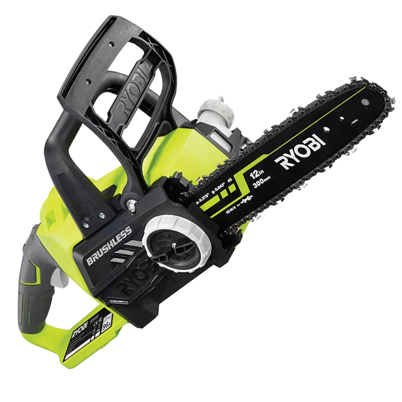 RYOBI RCS18X30-50F - Tronçonneuse à batterie 18 V 5 Ah - Guide 30 cm