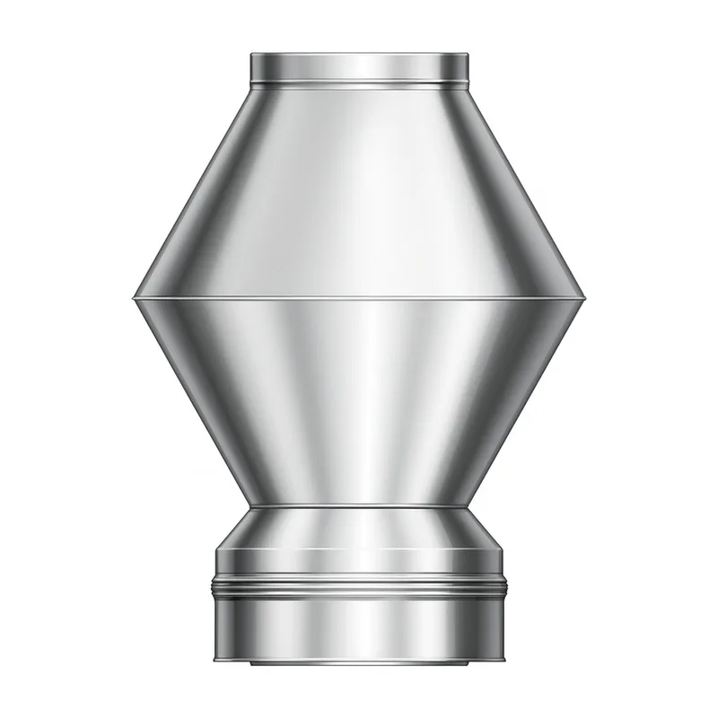 Schiedel ICS chapeau déflecteur Ø150 mm double paroi brillant