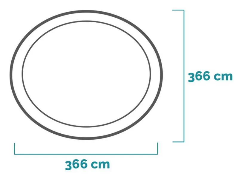 Intex Easy Set 28132NP - Ø366x76 cm - Piscine gonflable + Pompe filtre