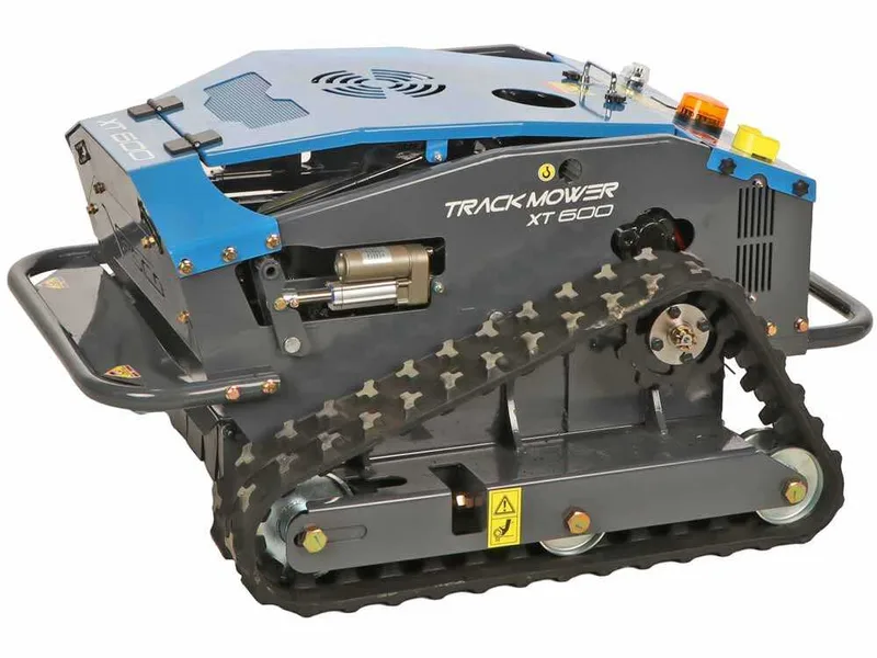Vesco XT 600 - Robot débroussailleur à chenilles hybride (moteur thermique + batterie) - Radiocommandé