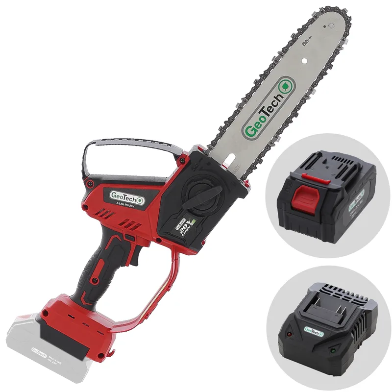 GeoTech X-Line PB-20V - Élagueuse sur batterie - 20 V 4 Ah