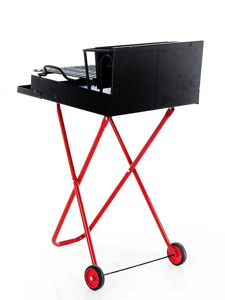 Pegoraro Angelo 142 Small - Barbecue portable à bois et charbon - Pliant