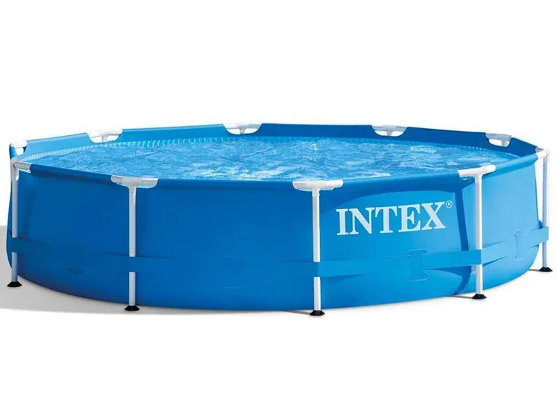 Intex Metal Frame 28202NP - Ø305x76 cm - Piscine ronde + Épurateur à cartouche