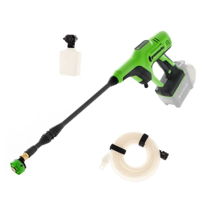 Pistolet nettoyeur à pression à batterie Greenworks G24PWX - 24V