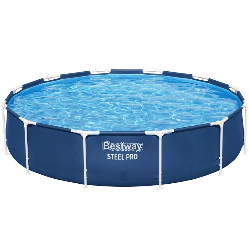 Bestway Steel Pro 56706 - Ø366x76 cm -Piscine ronde pour 5-6 personnes