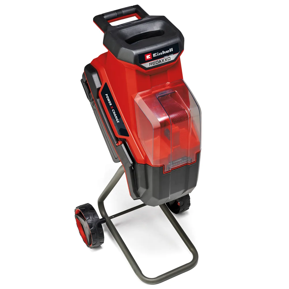 Einhell redaxxo 36/25 - Broyeur de branches à batterie 36V - avec bac de ramassage - sans batterie et sans chargeur
