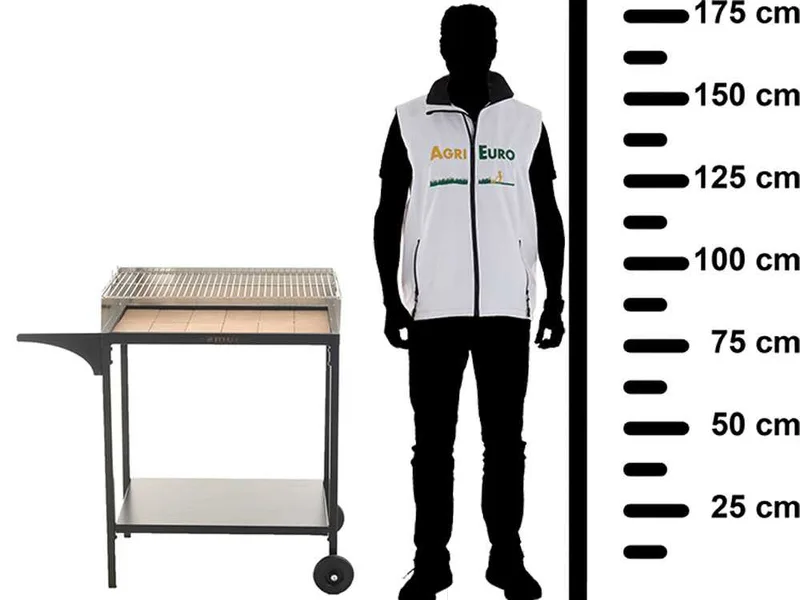 Famur BK7 Prime - Barbecue à charbon
