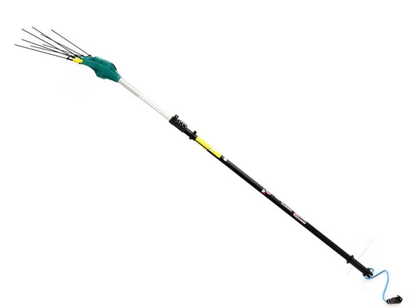 Peigne vibreur électrique à batterie Zanon Falcon AL 200/F - 170/250 - Perche télescopique