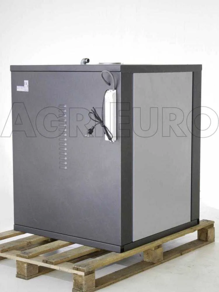 AgriEuro Medius 60 Inc - Four en acier à bois encastrable - Ventilé