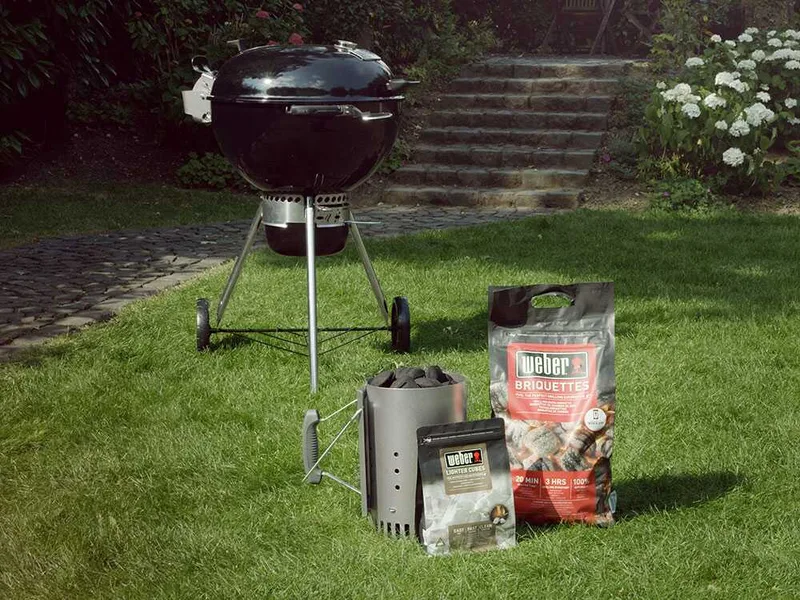 Weber Master Touch Premium E-5770 BLK - Barbecue à charbon