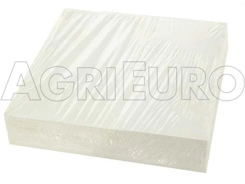 N. 25 cartons filtrants AgriEuro 40x40 cm non perforés pour filtres à plaques vin Type 4