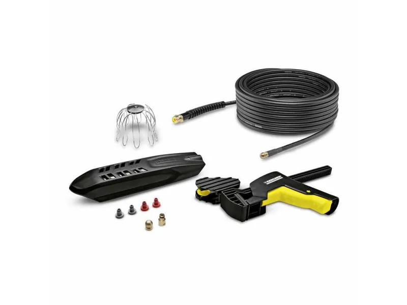 Déboucheur et nettoyage de gouttières pour nettoyeur haute pression Kärcher - 20 m