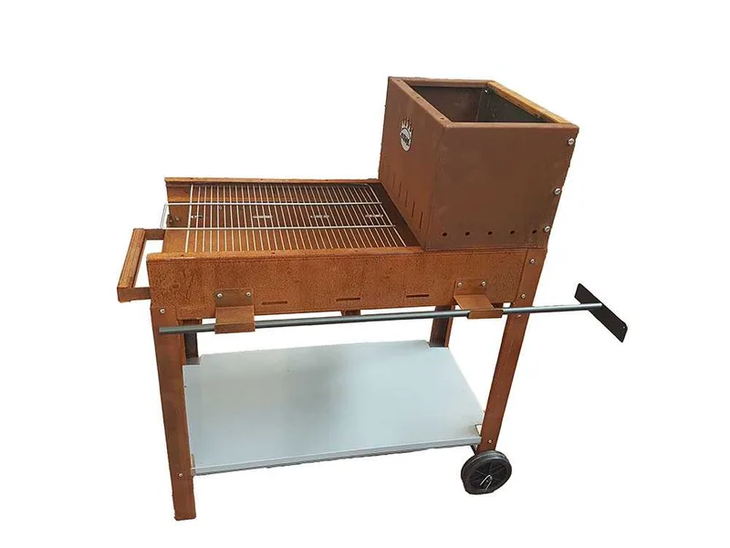 Flipper 50 - Barbecue à bois et charbon en corten