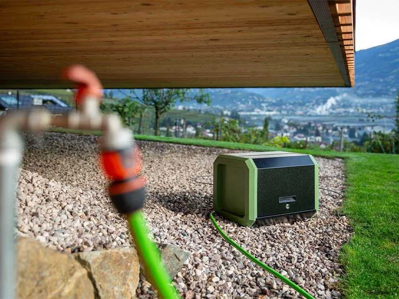Stocker Geyser Pro Dual - Nébuliseur anti-moustiques pour le jardin - Contrôle via l’application