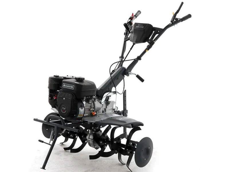 BlackStone MHG 2200 - Motobineuse thermique à essence 212 cm3 - 7 CV