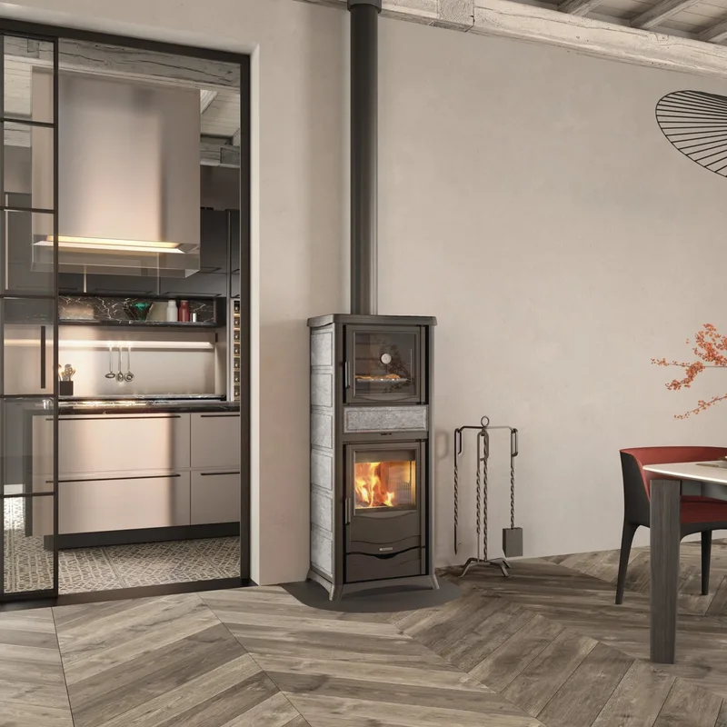 La Nordica t.rossella PLUS forno DSA.16 petra - poêle à bois en pierre naturelle