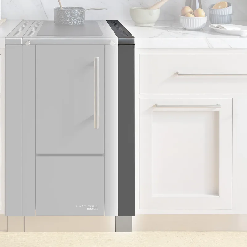 Haas+Sohn barre d'espacement HS 40 droite, anthracite