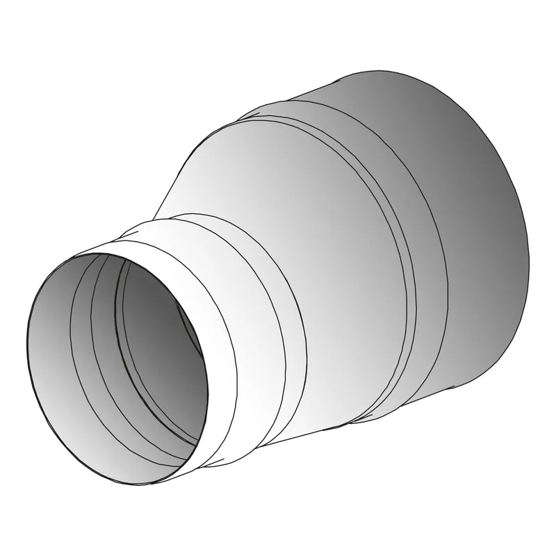 Schiedel extension PPL simple paroi 100mm - 150mm mat excentrique