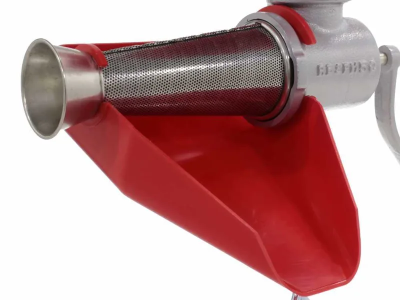 Reber 8501 N - Presse-tomates Manuel N°5 - collecteur et bac de récupération en plastique